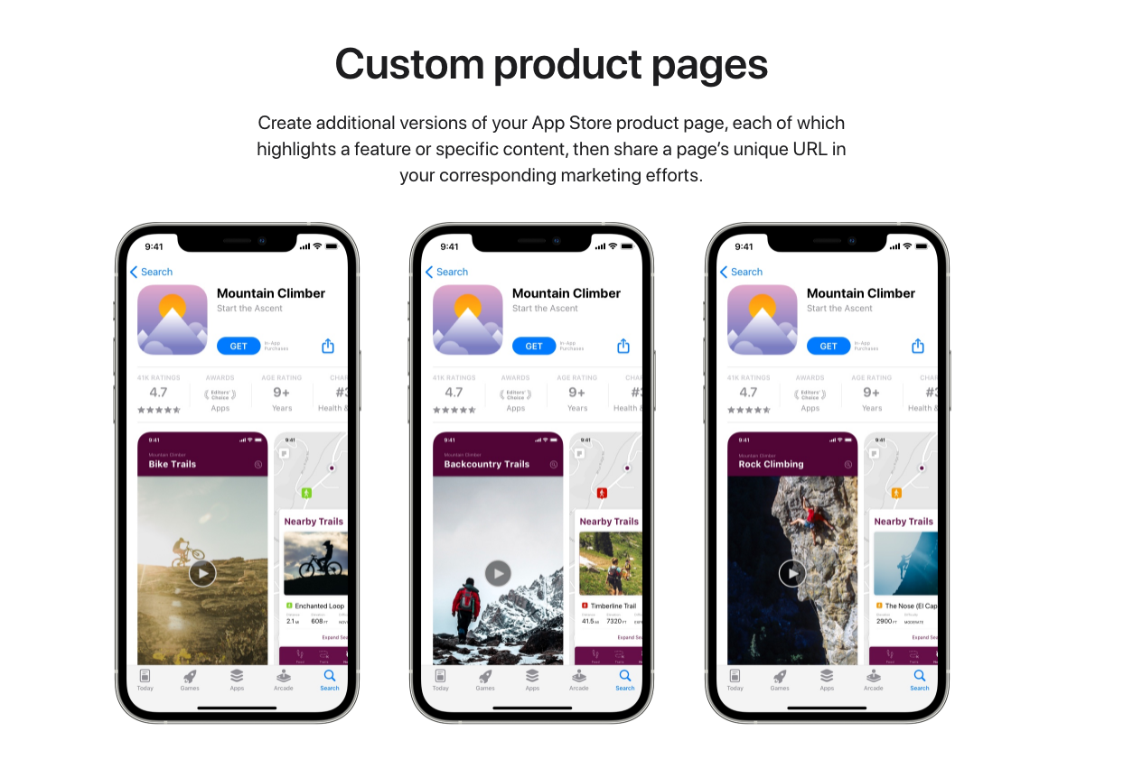 iOS 15's Custom Product Pages (CPP) & Product Page Optimization (PPO) Officially Launched. What Should You Do Now? 1 iOS 15's Custom Product Pages (CPP) & Product Page Optimization (PPO) Officially Launched. What Should You Do Now? - 1