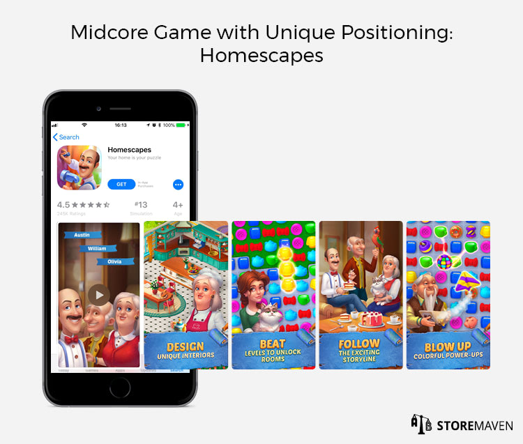 3 App Store Optimization (ASO) Tips Every Game Developer Should Read 2 Midcore Game With Unique Positioning