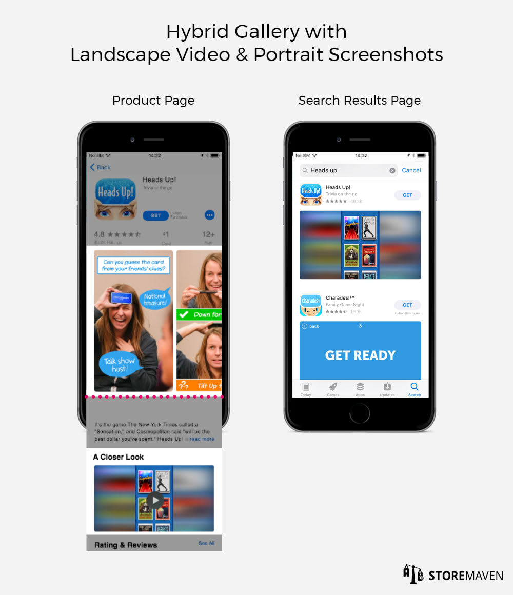 Apple App Store Gallery: Landscape vs Portrait (Which is Best for Your CVR?) 9 Apple App Store Gallery: Landscape vs Portrait (Which is Best for Your CVR?) - 3