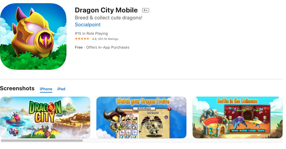 Guide to App Localization: Tips to Boost Conversion 9 App localization example: Social Point